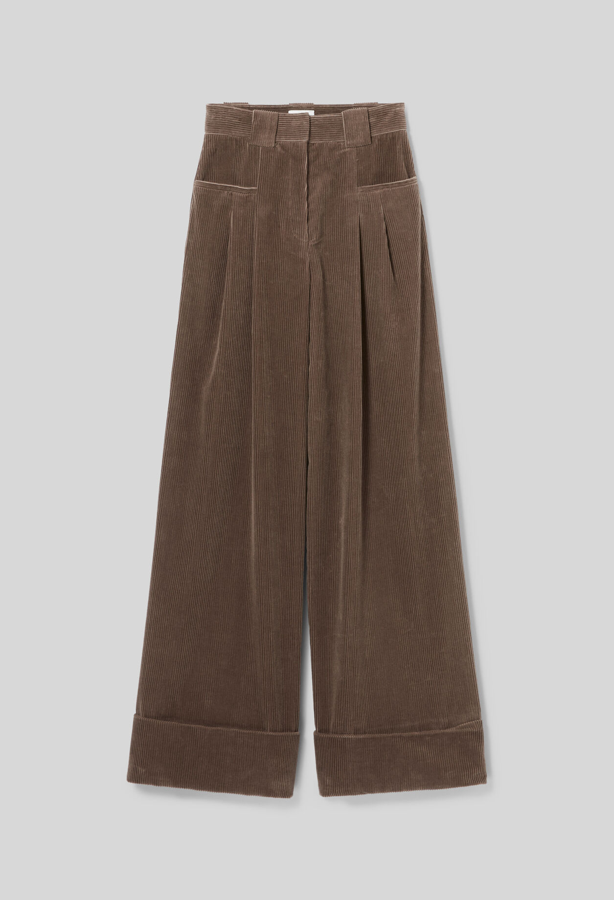 Weit geschnittene Cordhose
