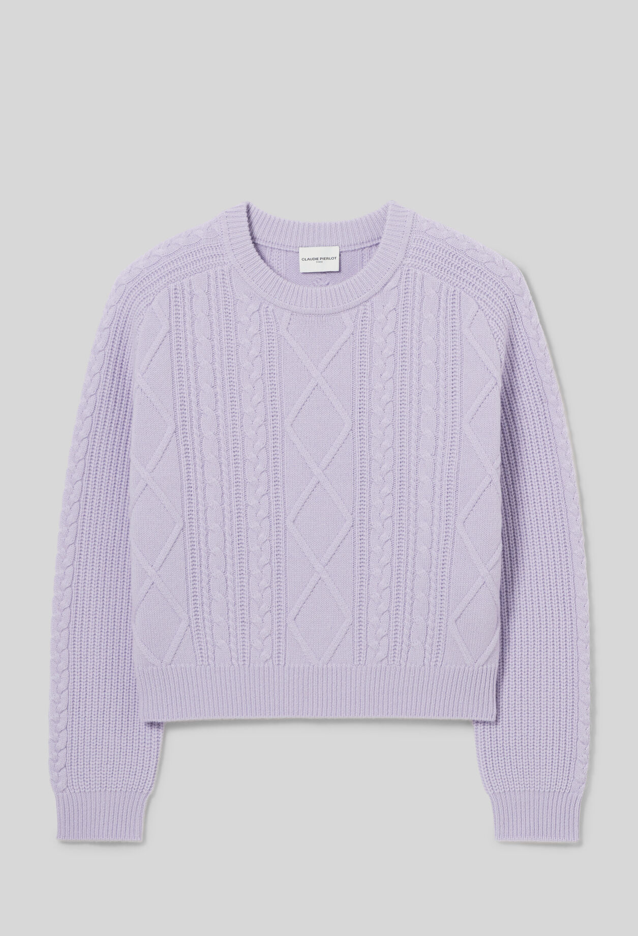 Oversized jacquard jumper