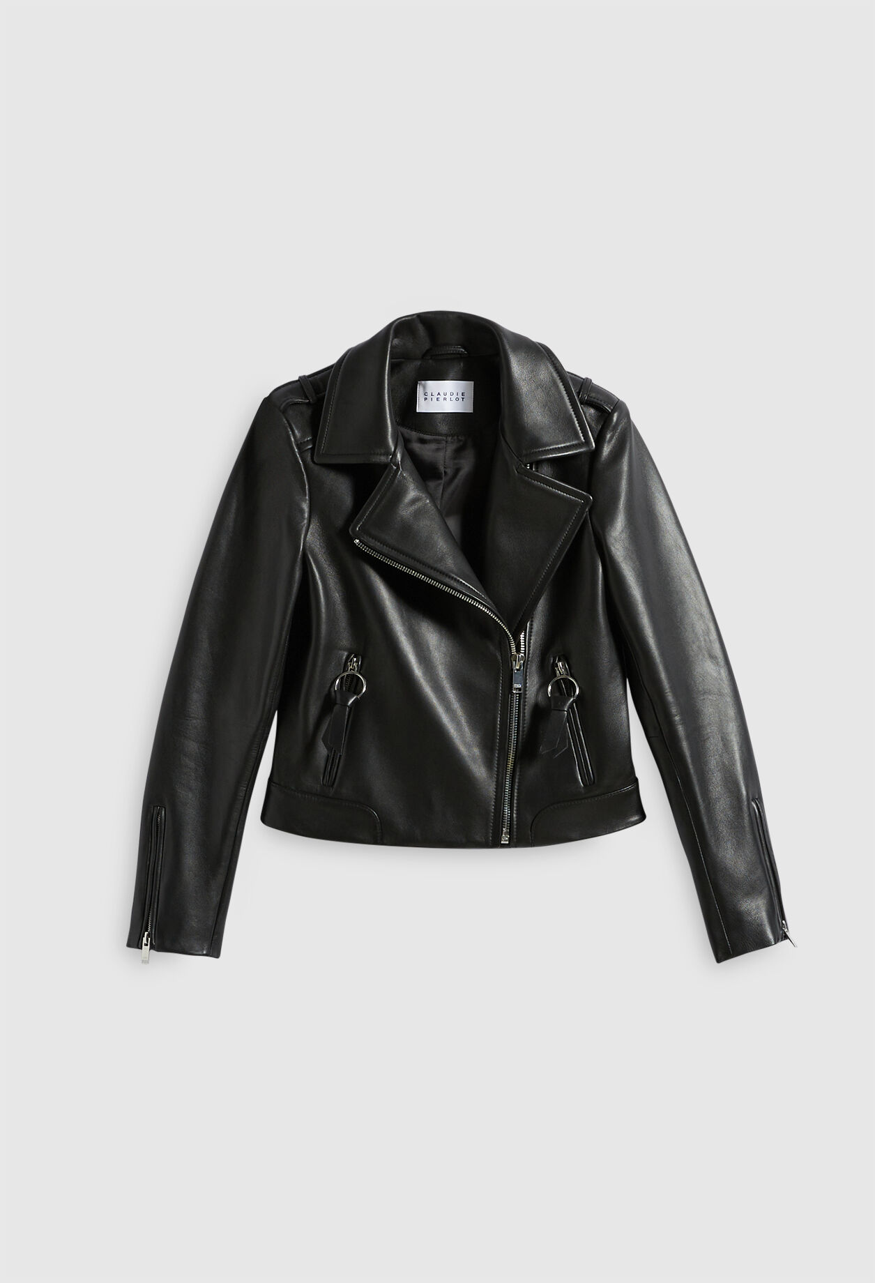 Blouson en cuir responsable