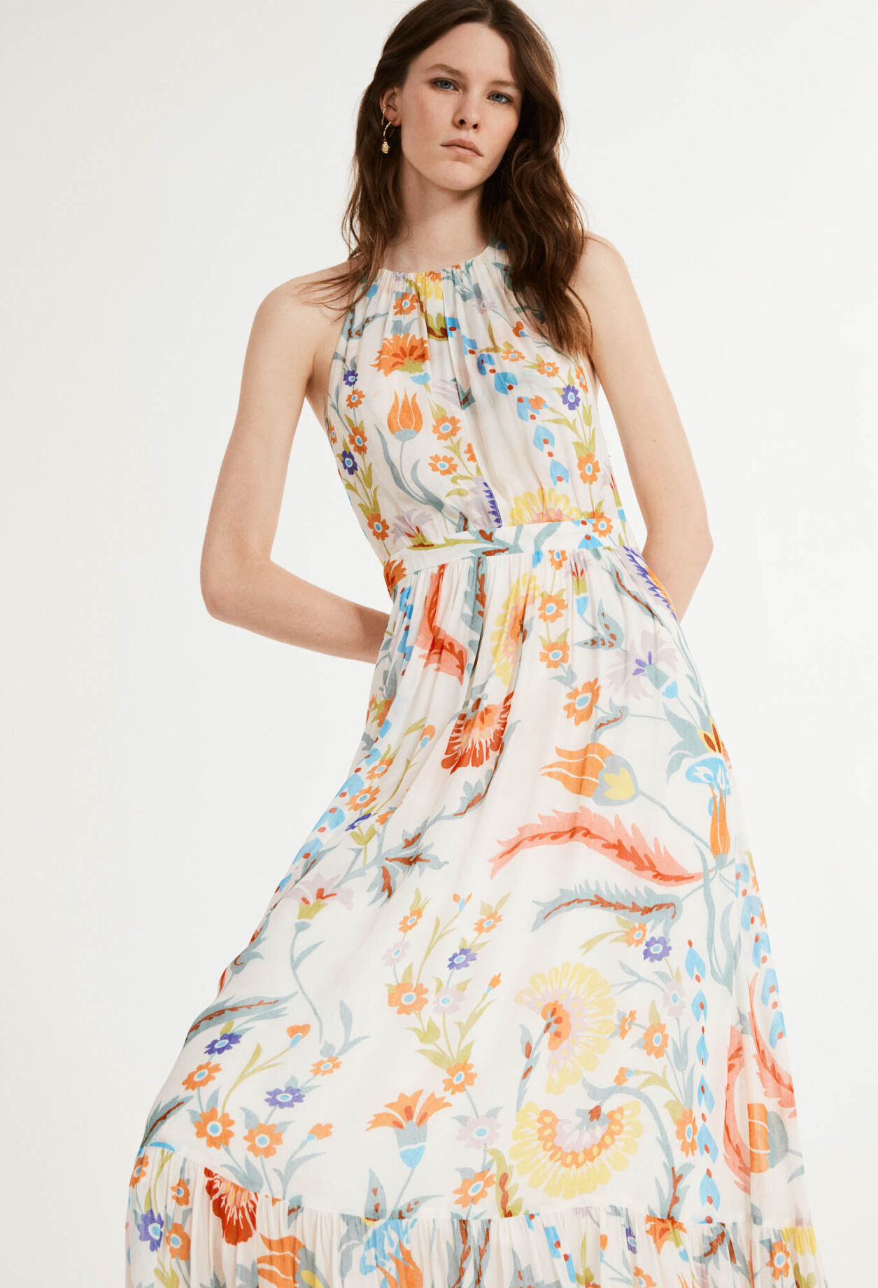 Langes Kleid