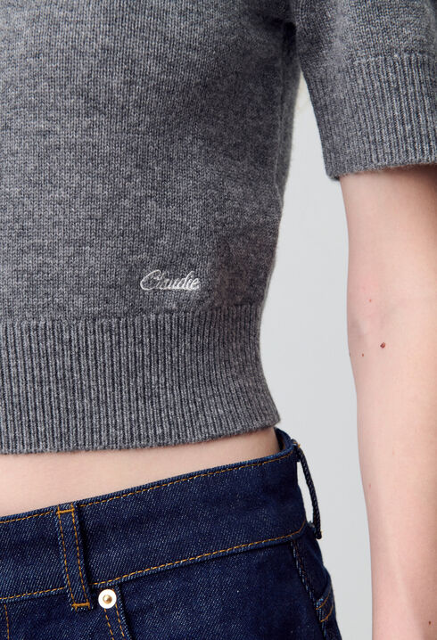 Pull ajusté maille fine