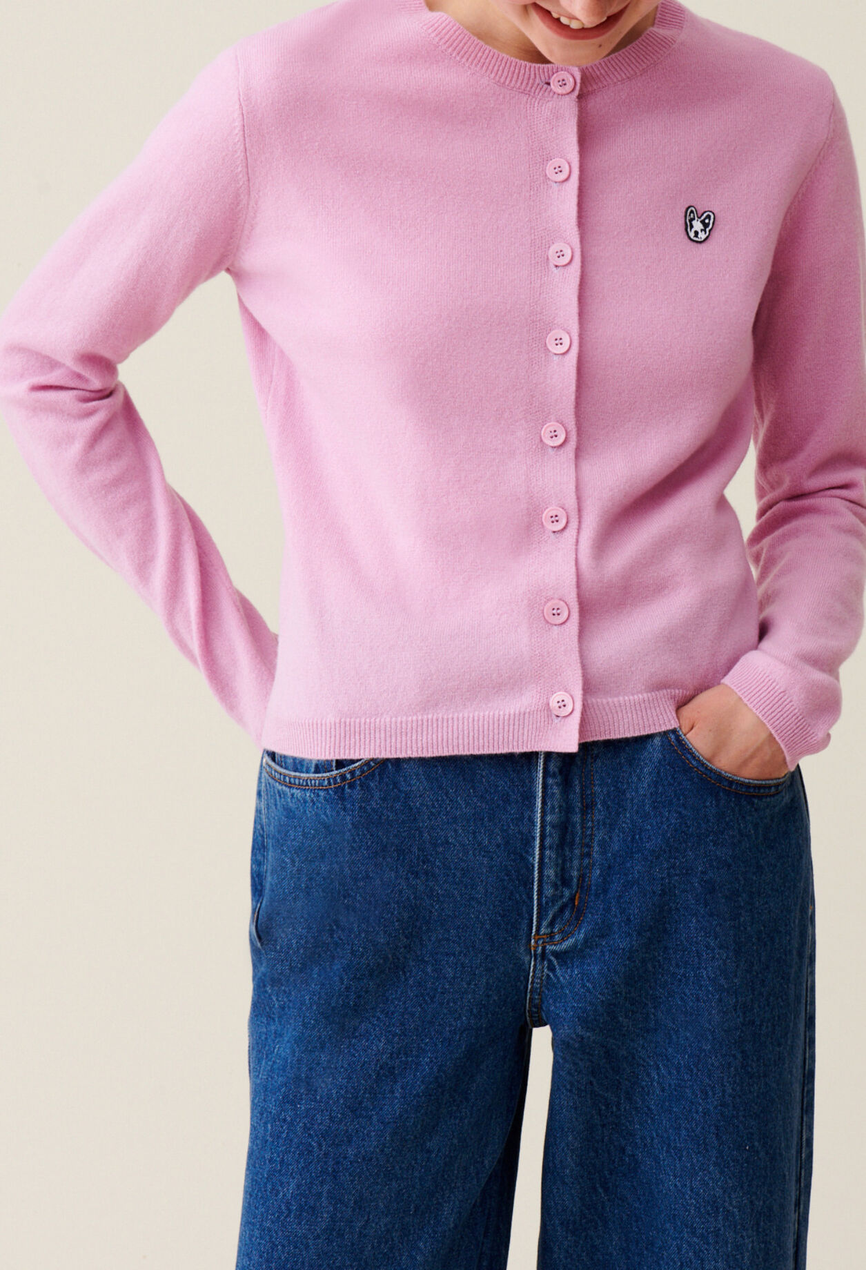 Jean Toto Wollcardigan