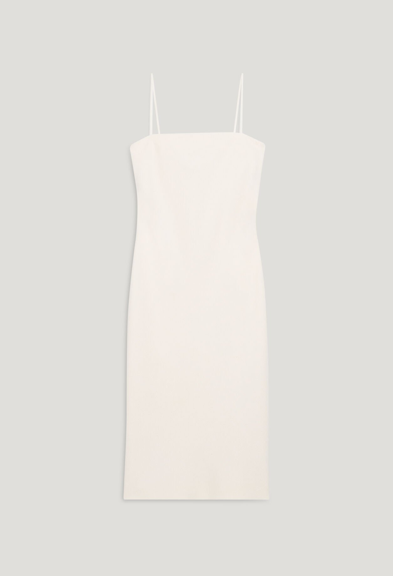 Kurzes Schlauchkleid Ecru