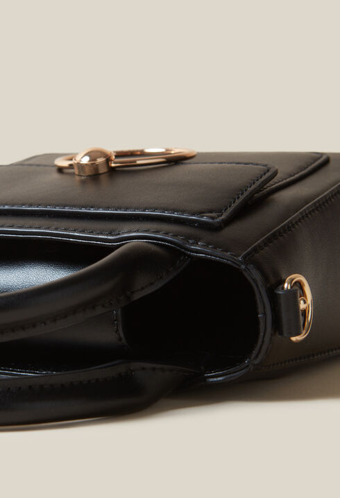Mini-Tasche Anouck Glattleder Kette