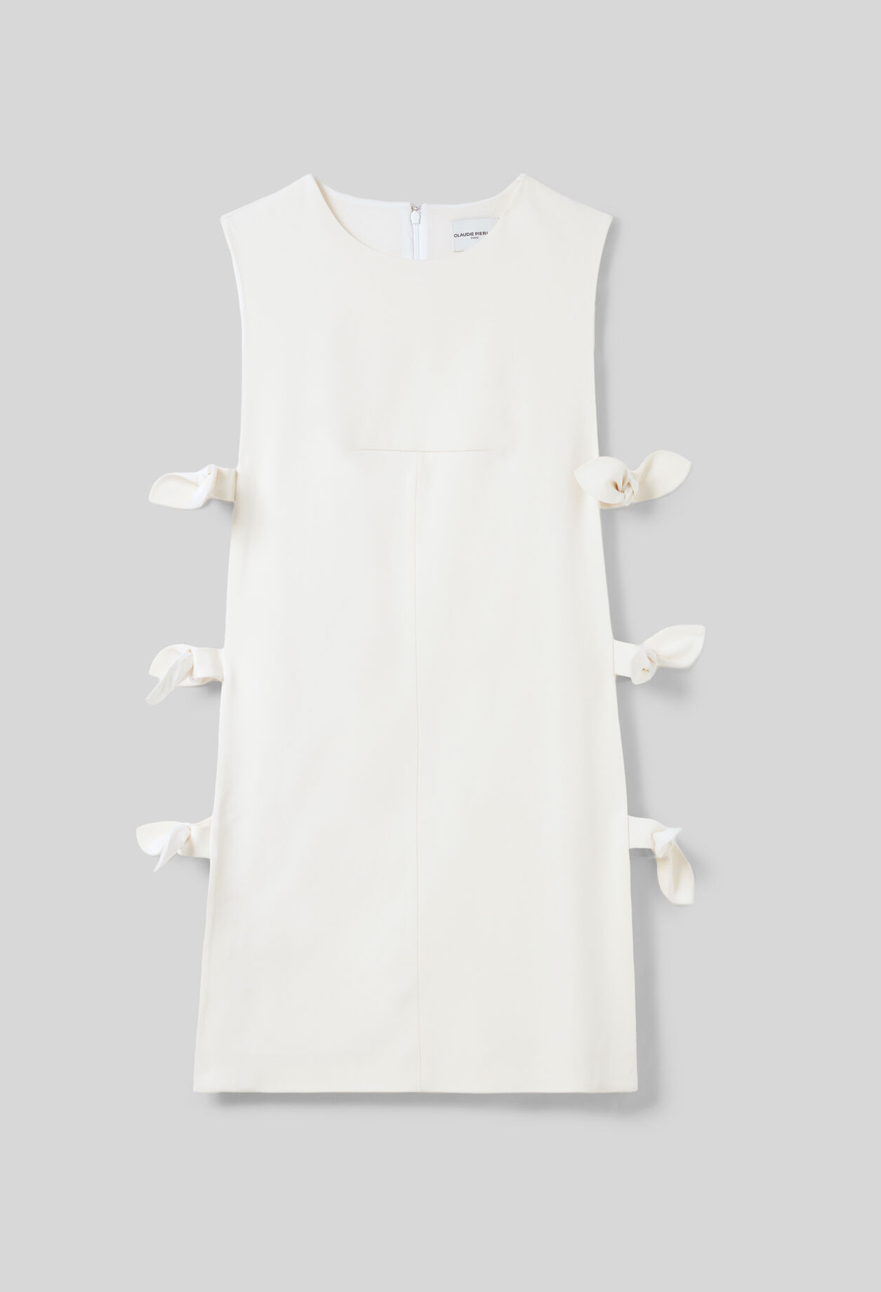 Short dress with bows