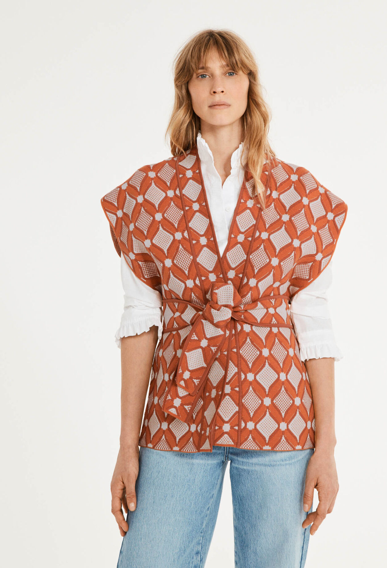 Cardigan ample