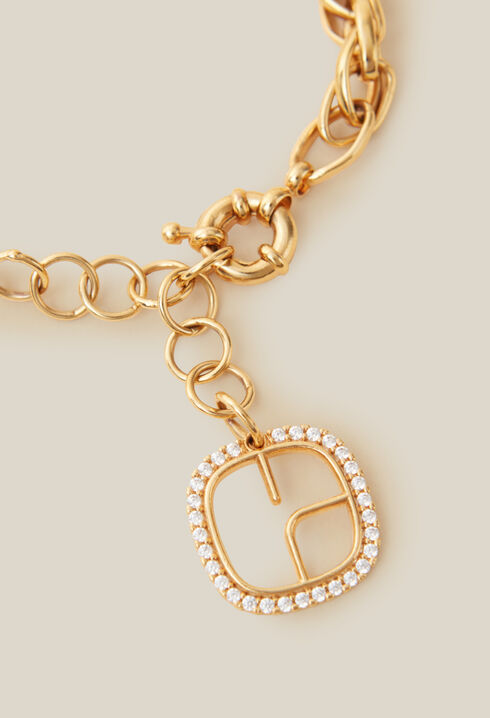 Goldkette CP-Logo Armband