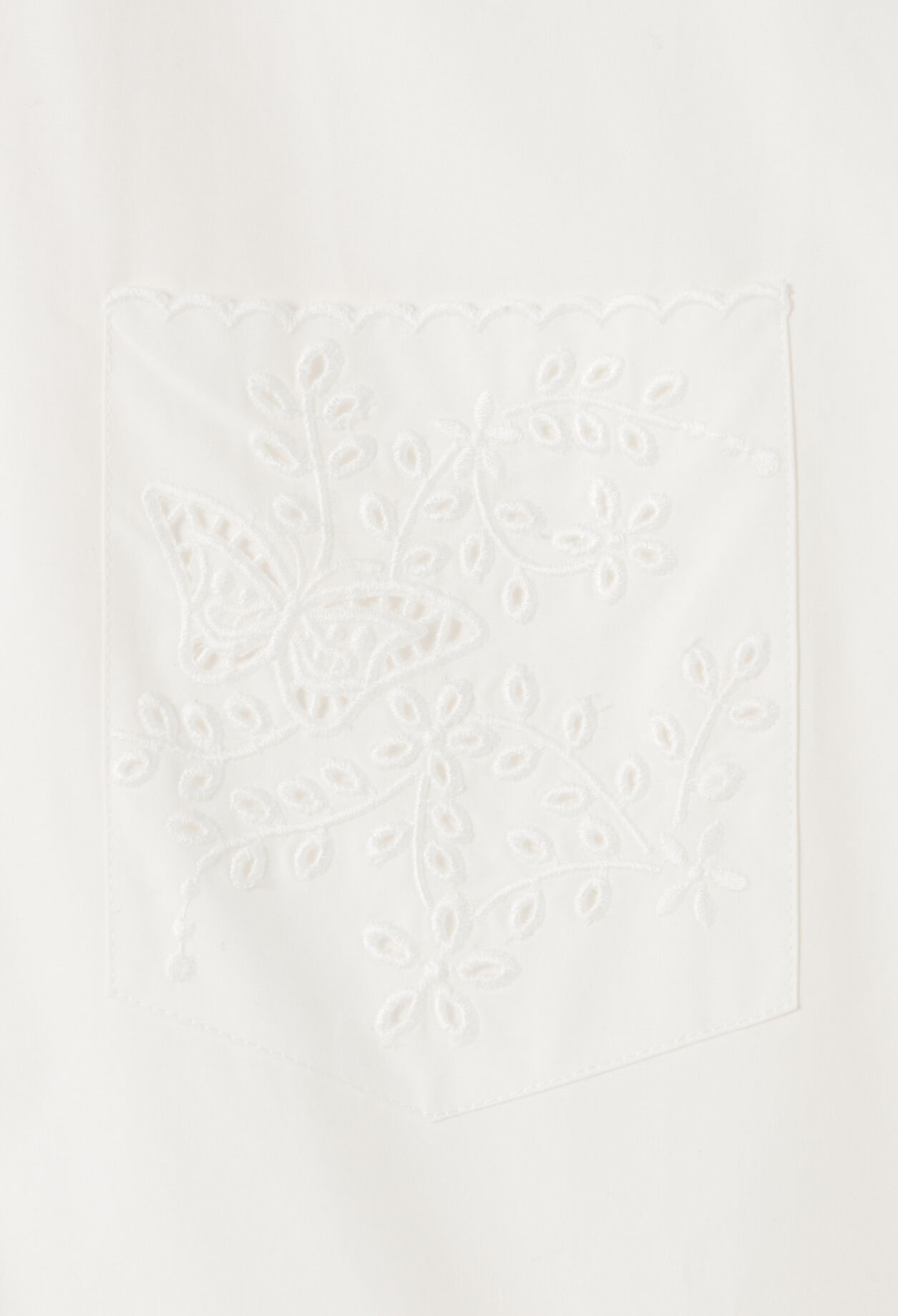 Chemise brodée
