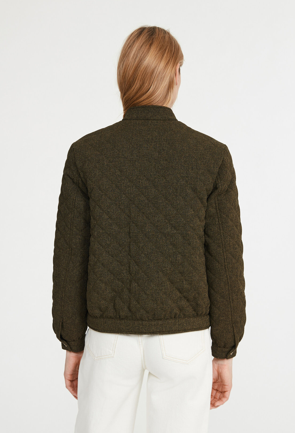Gesteppter Teddy-Blouson