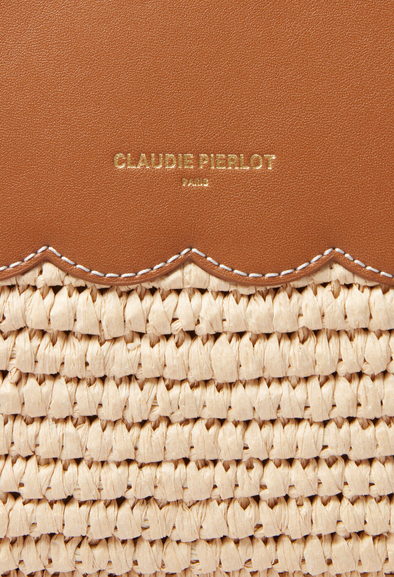 Raffia purse
