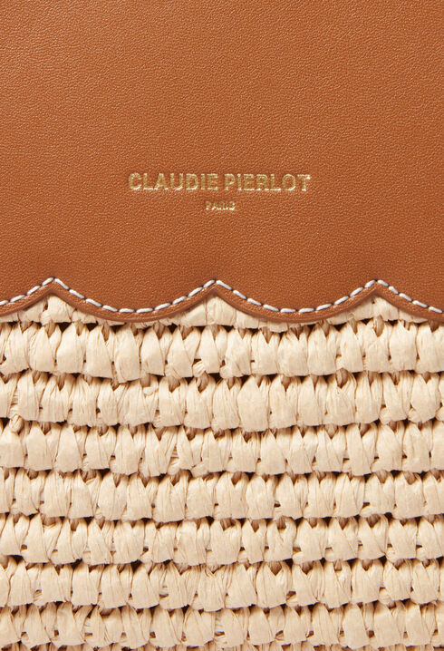 Raffia purse