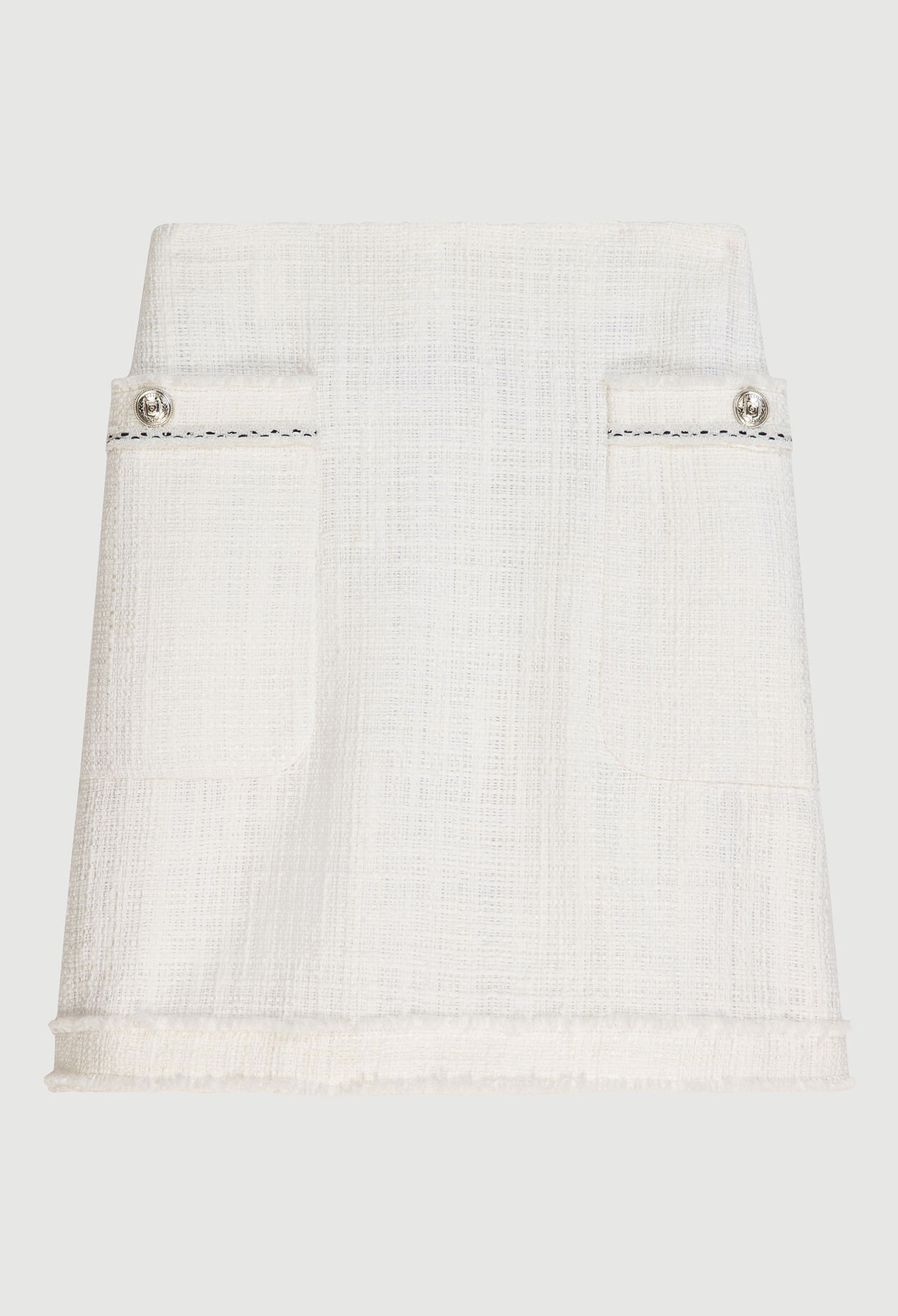 Tweed-style short skirt