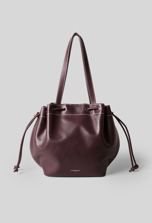 Sleek Leather Tote Bag