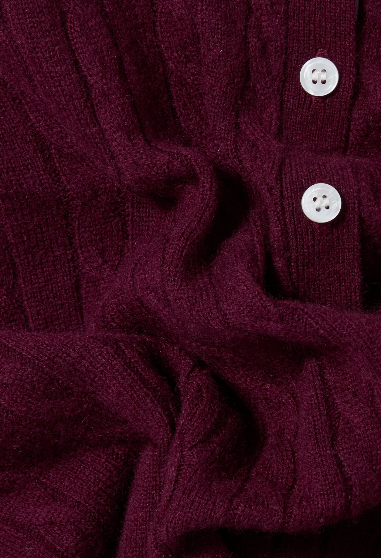 Tunisischer Kragenpullover