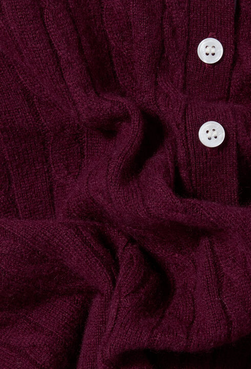 Pull maille col tunisien