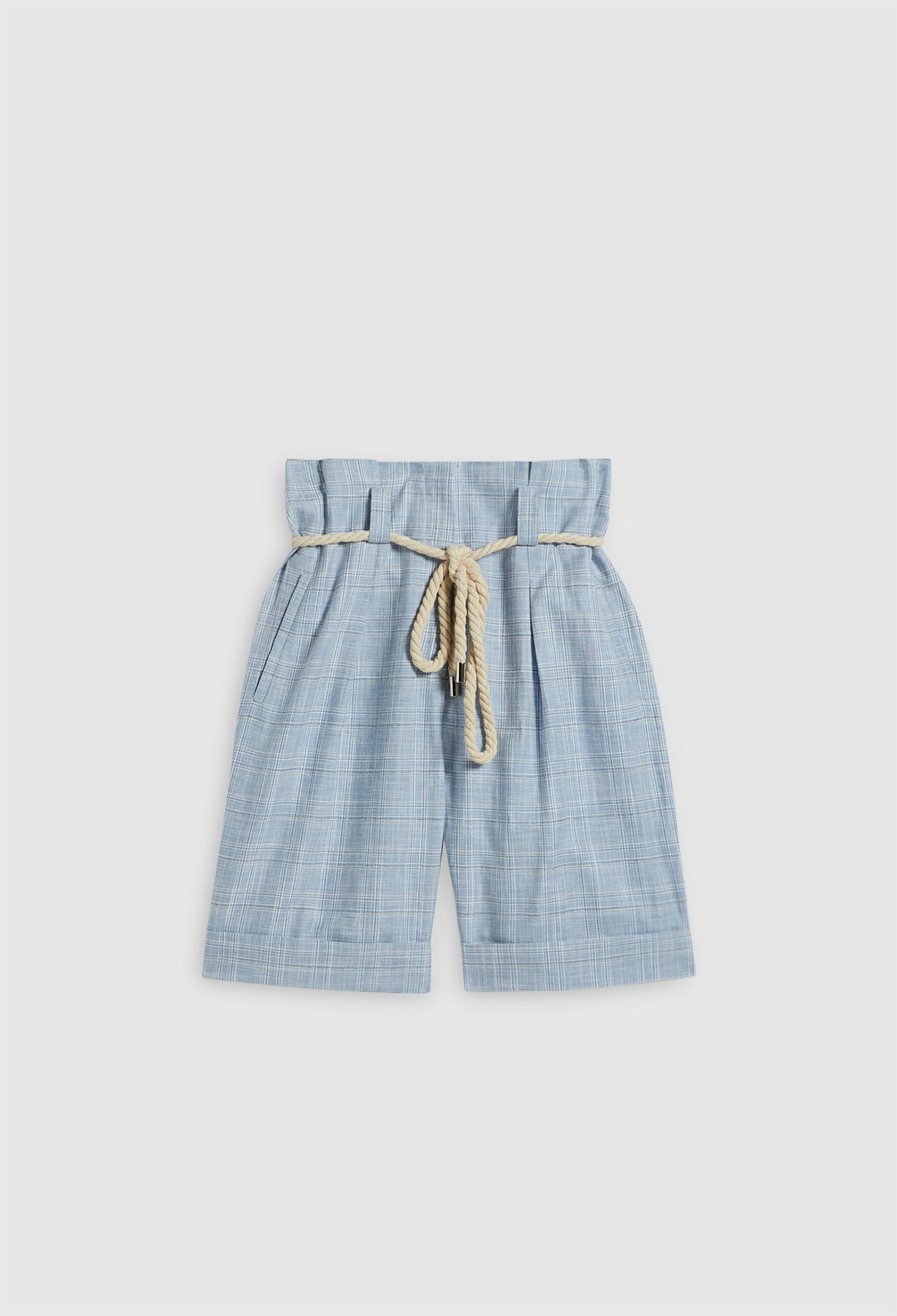 Shorts mit hoher Taille