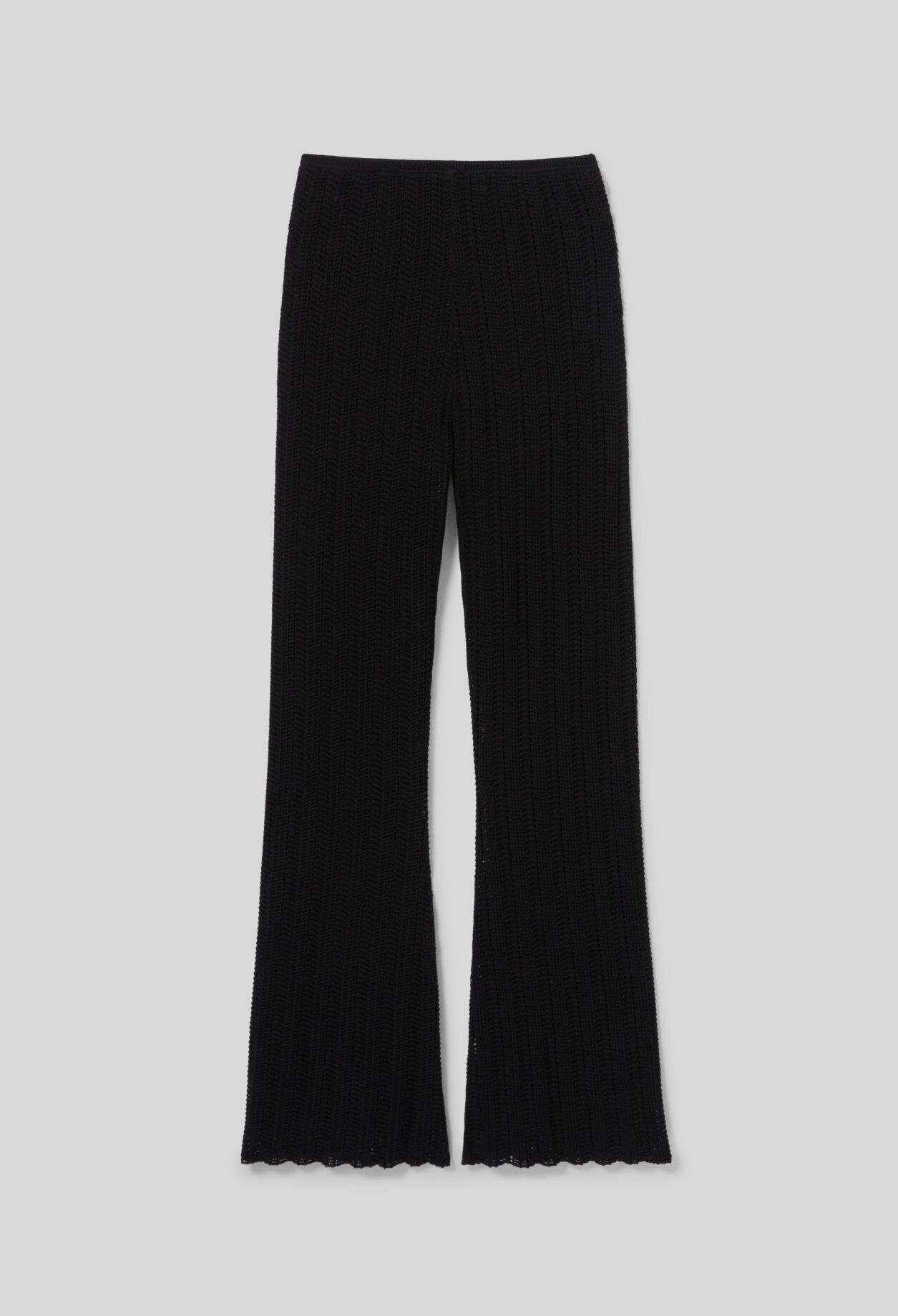 Crochet-Hose mit fließendem Schnitt
