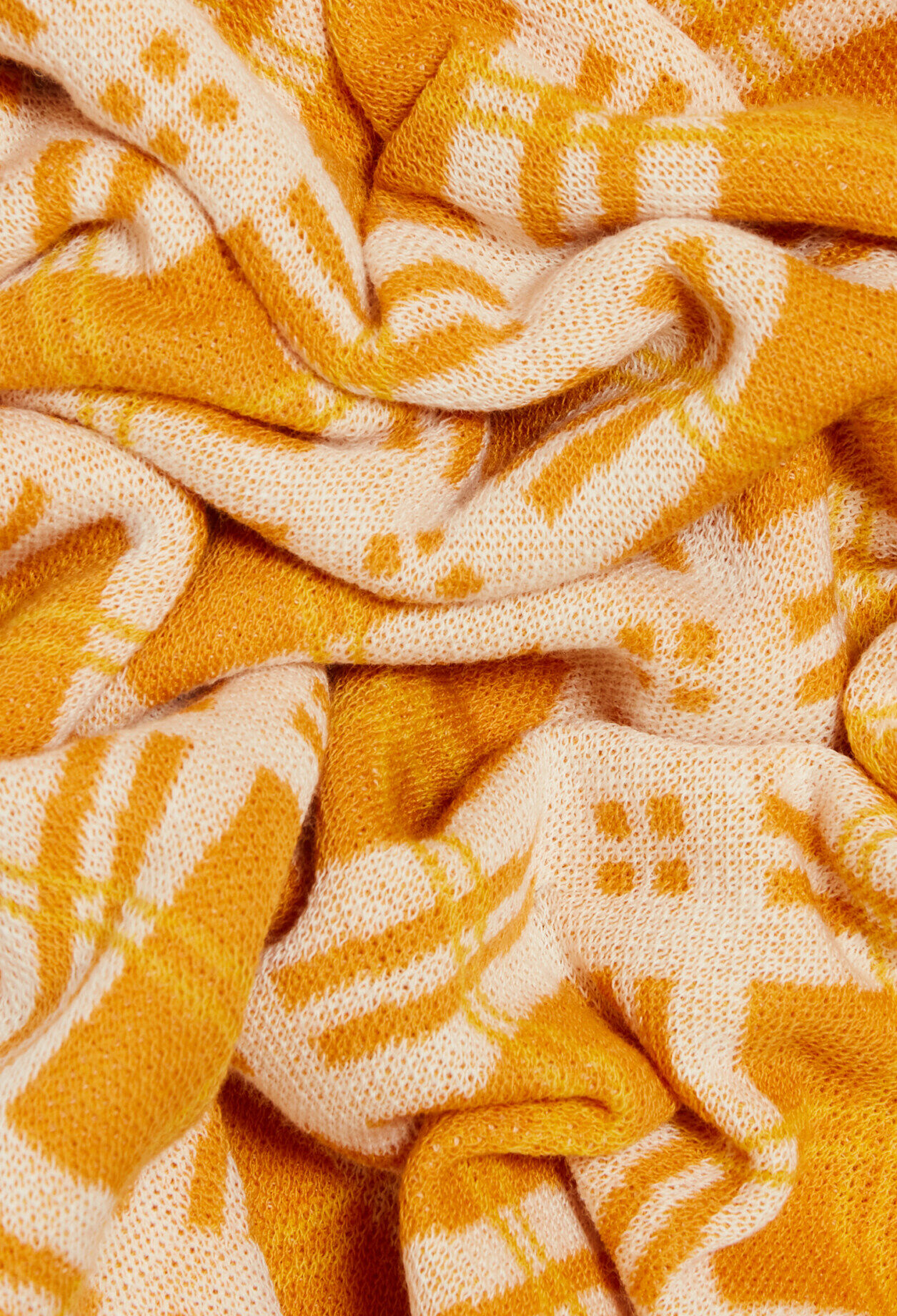 Tanktop Karomuster in Gelb