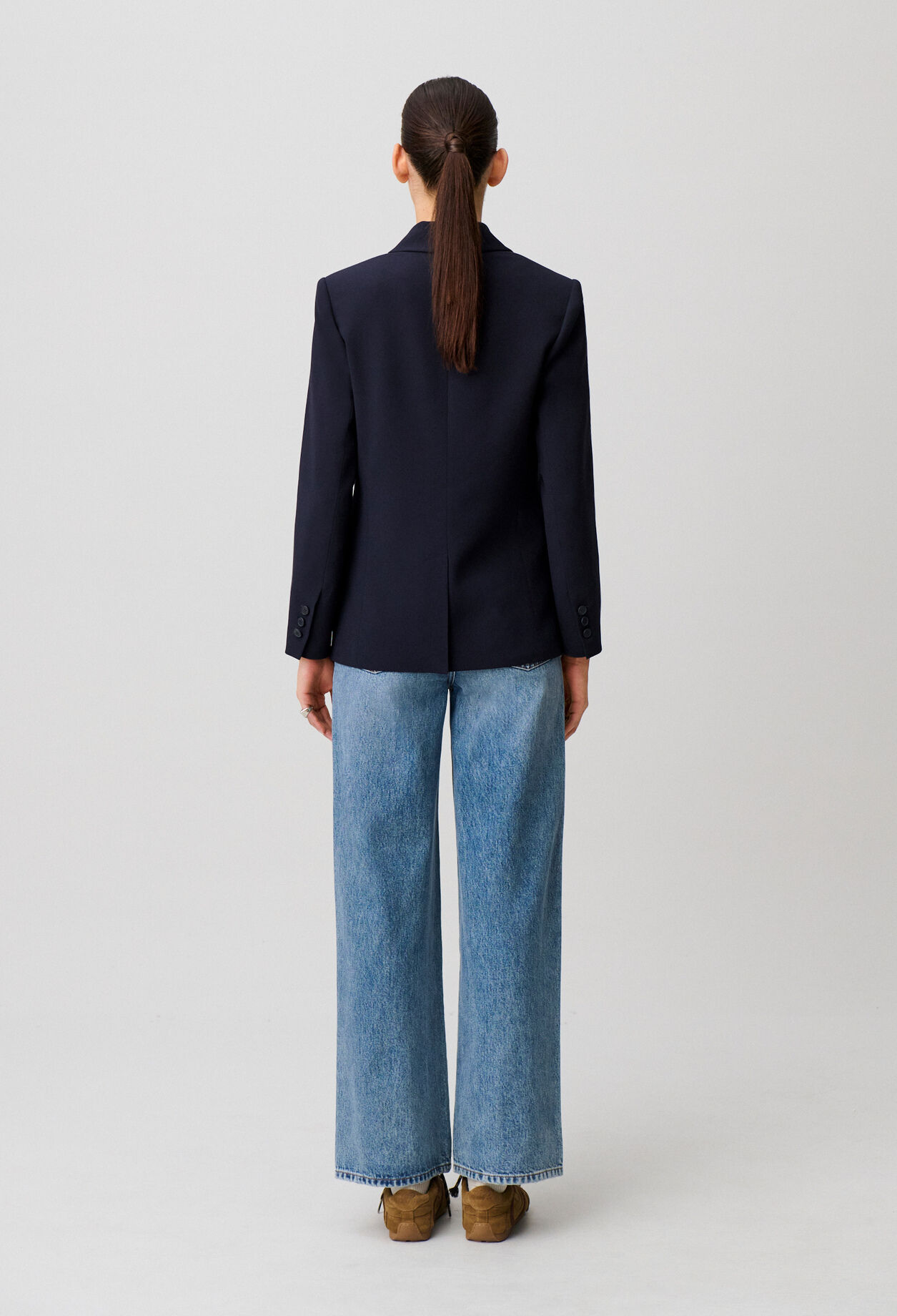 Veste tailleur crois&eacute;e