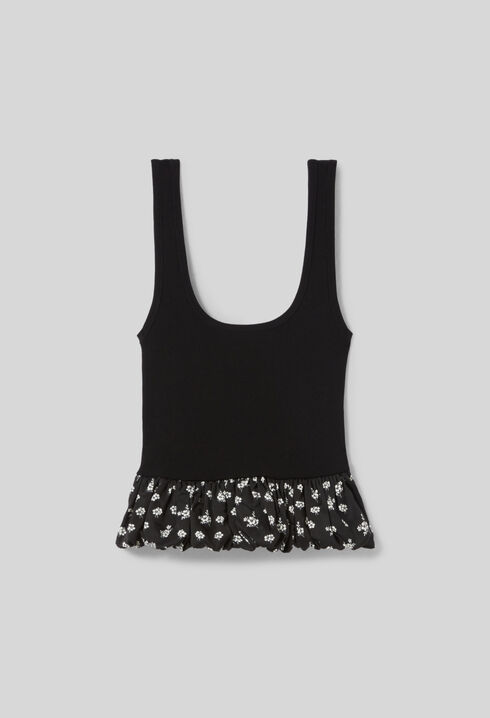 Ruffled Tank Top