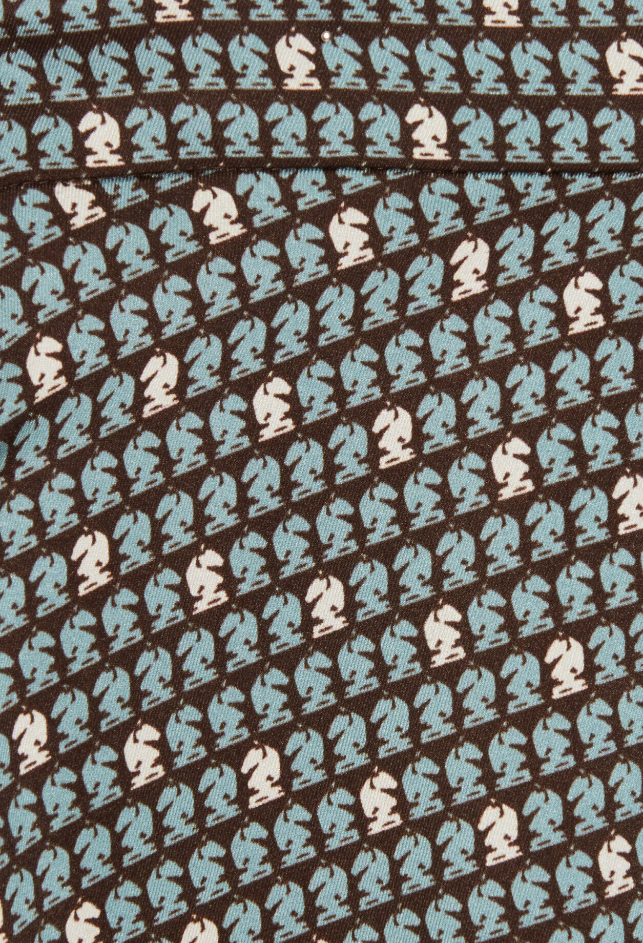 Patterned midi skirt