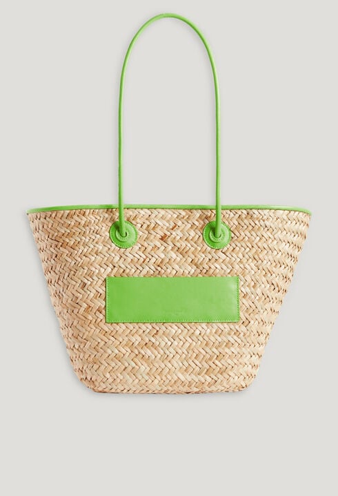 Medium straw basket