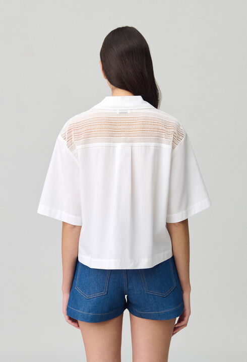 Cropped shirt