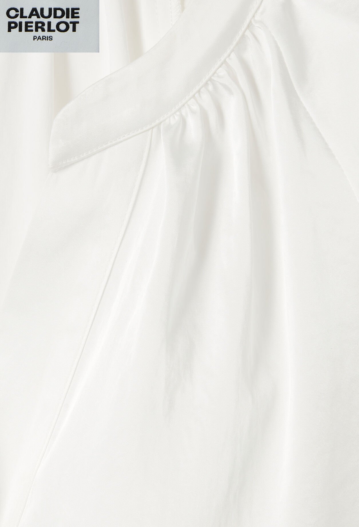 Blouse fluide col tunisien