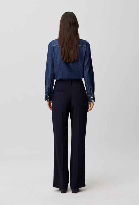 Pantalon droit de tailleur