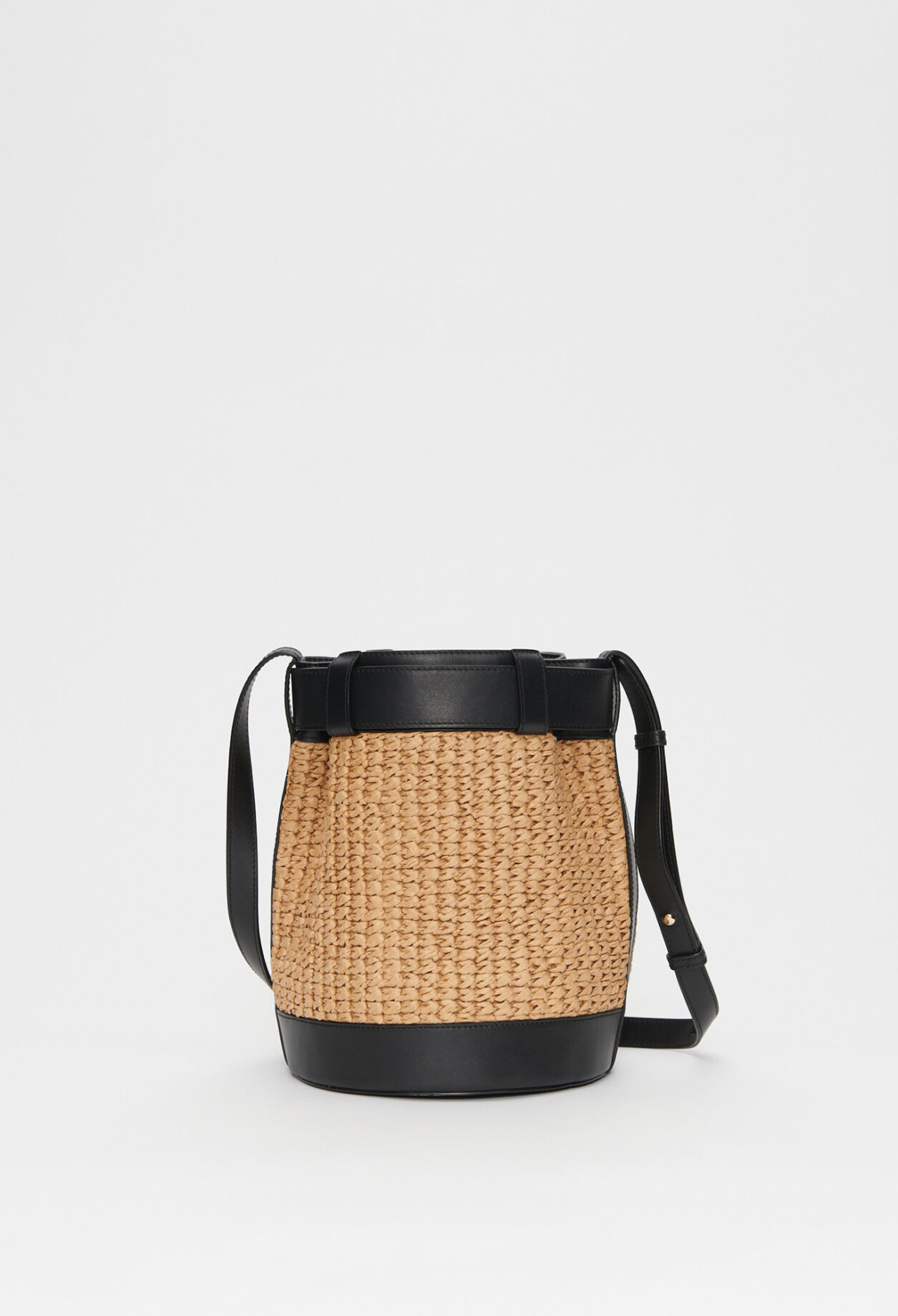 Eimer-Tasche aus Öko-Leder