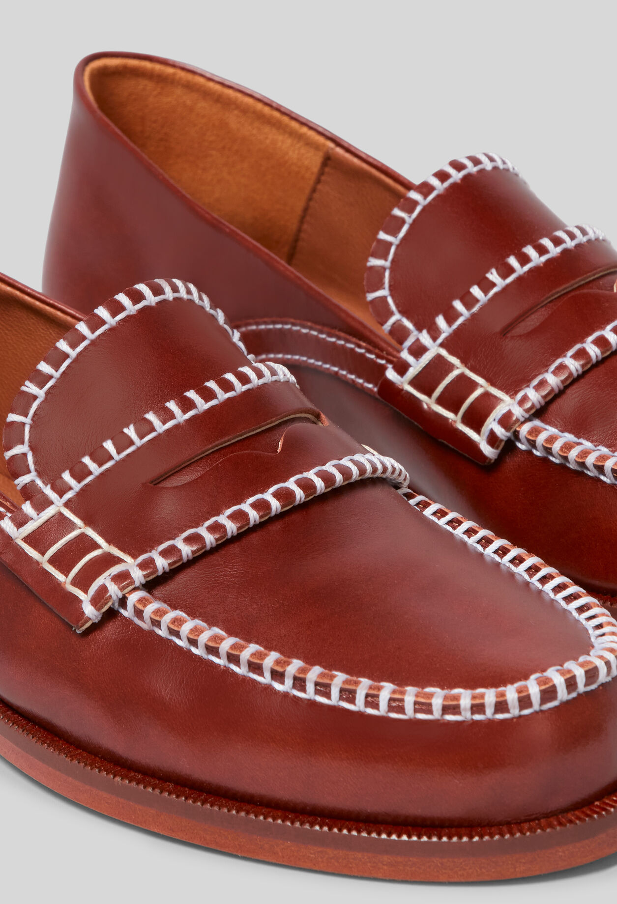 Mocassins cuir lisse