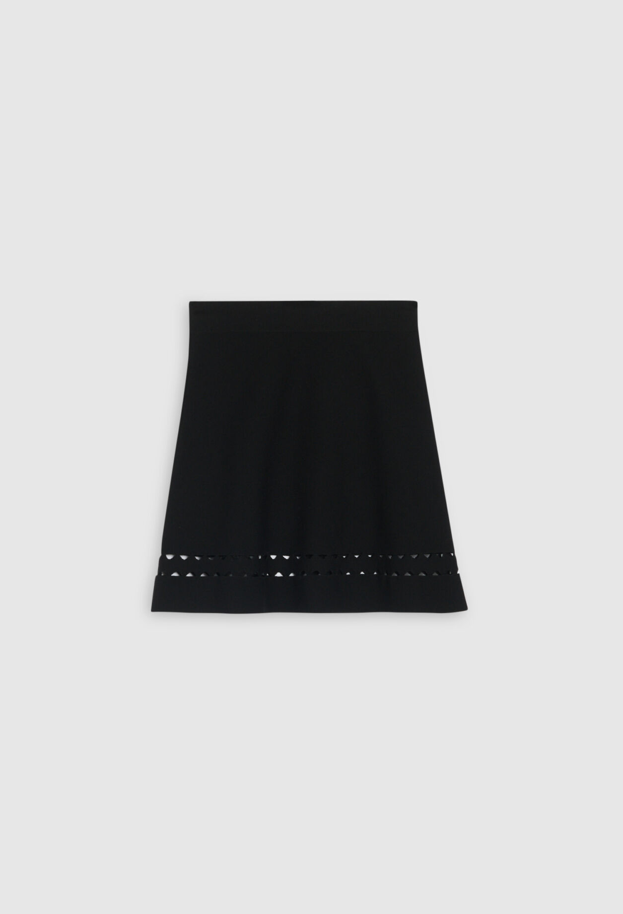 Jupe maille noire