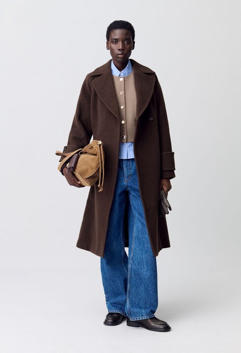 Belted Long Coat