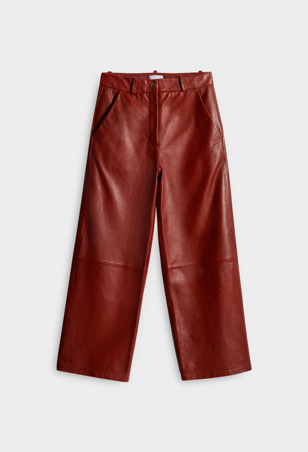 Hose aus Öko-Leder