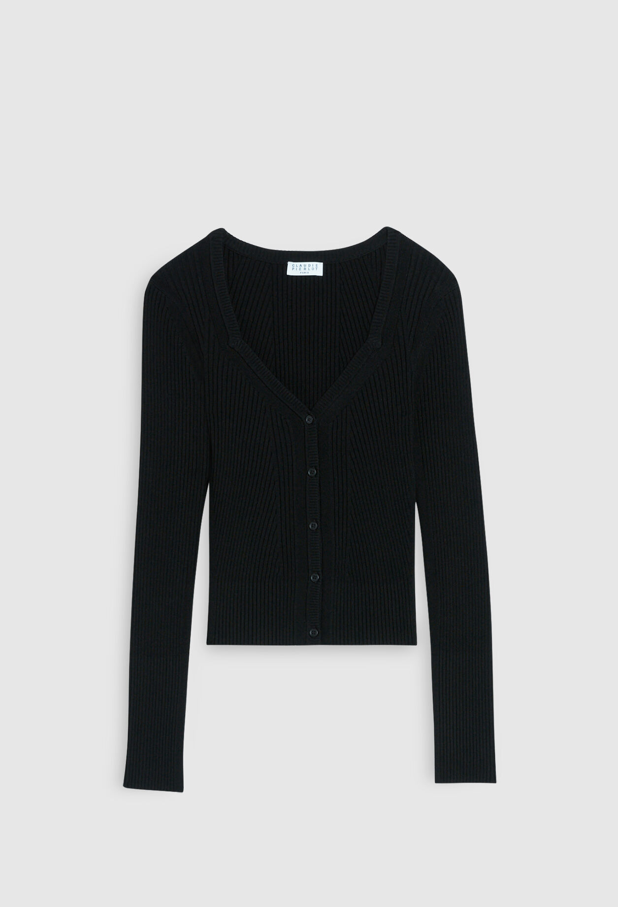 Dual-tone cardigan