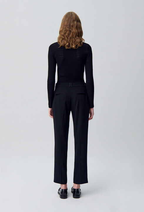 Plain tailored trousers 