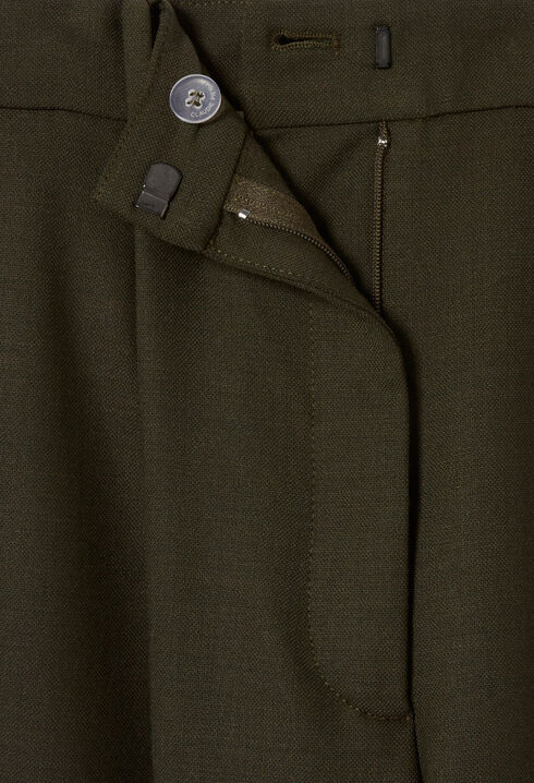 Wide-leg Tailored Trousers