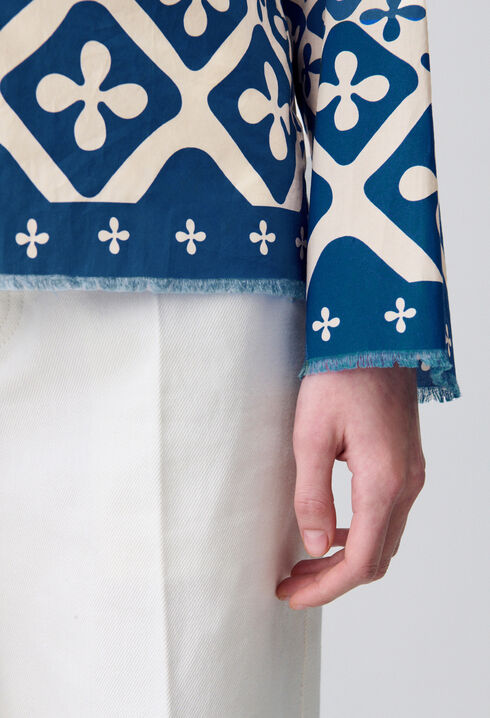 Chemise fluide imprimée