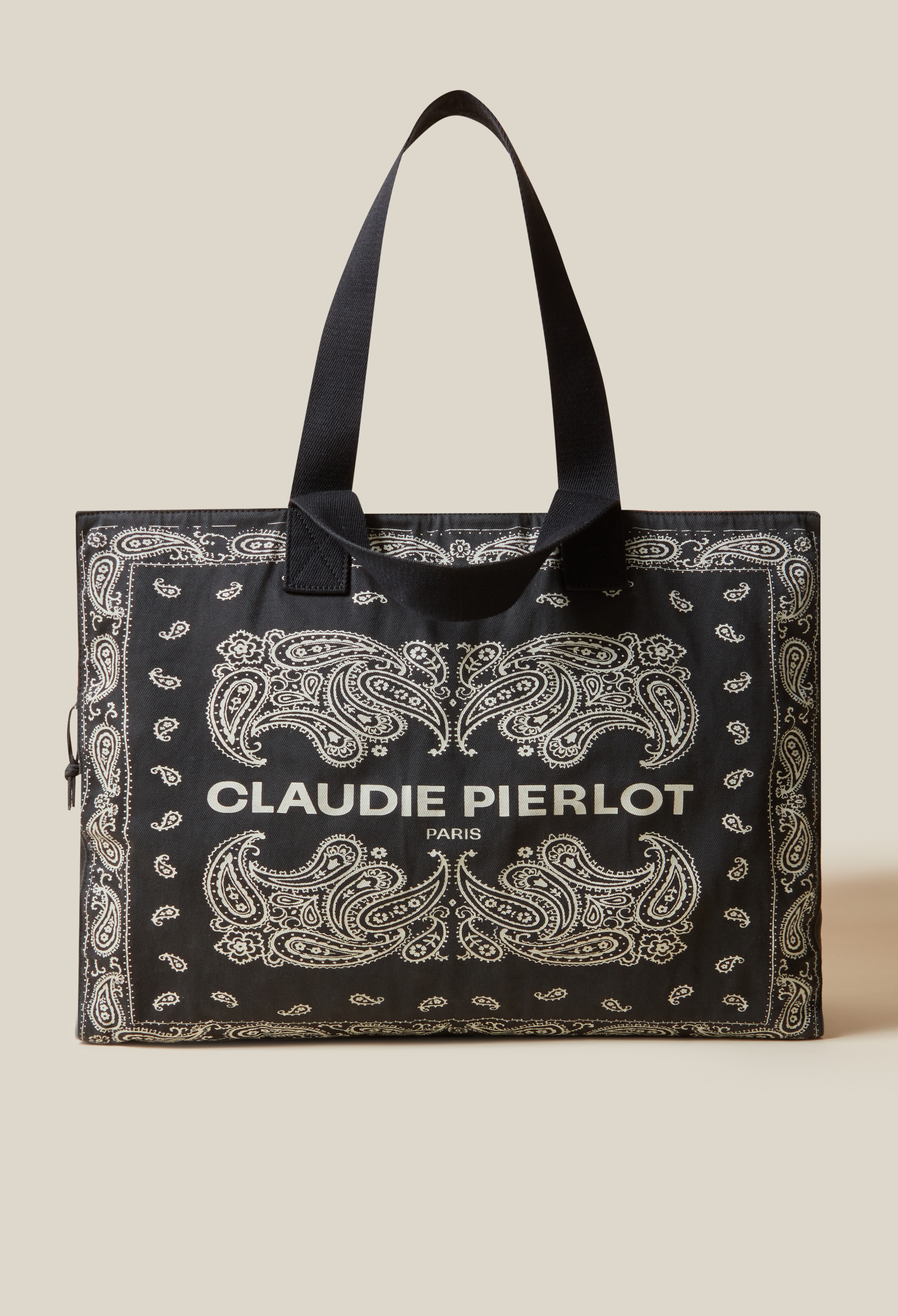 Recycled cotton tote bag Claudie CH